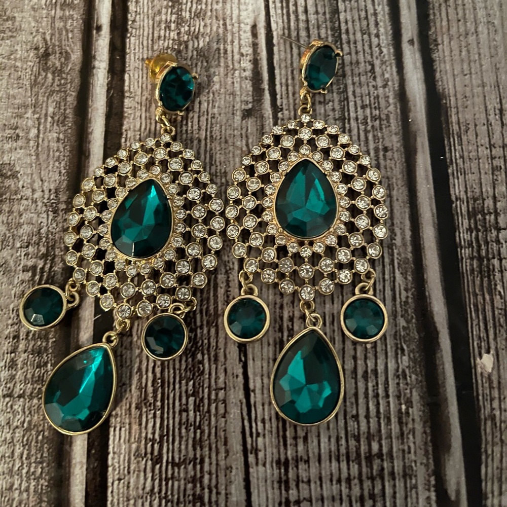 Long Indian earrings
